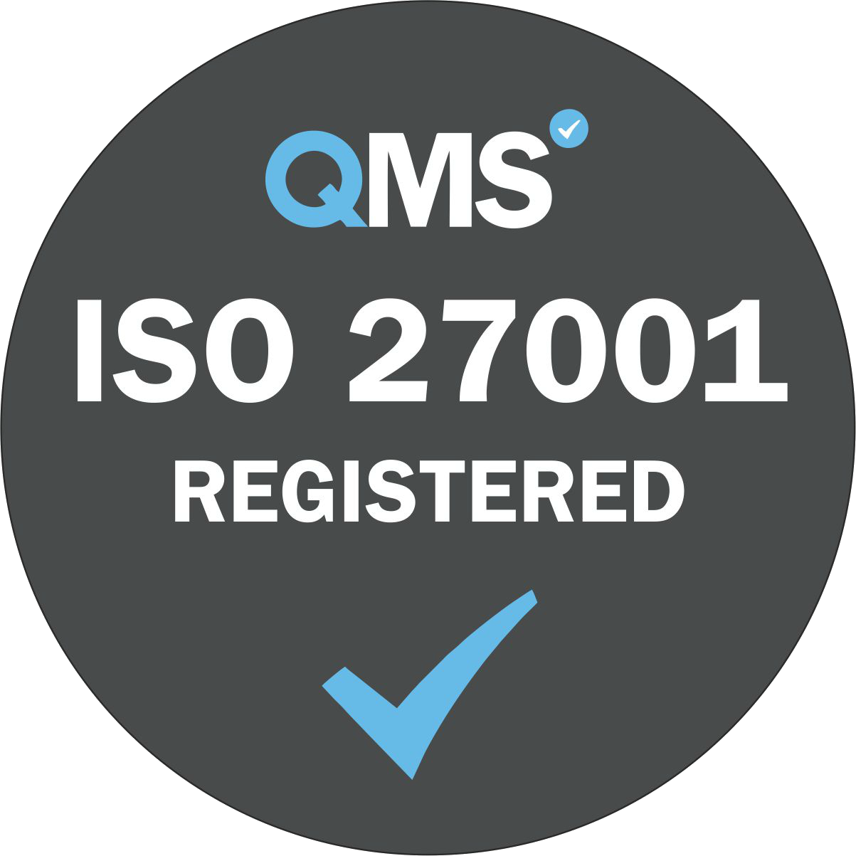 ISO27001 Certified